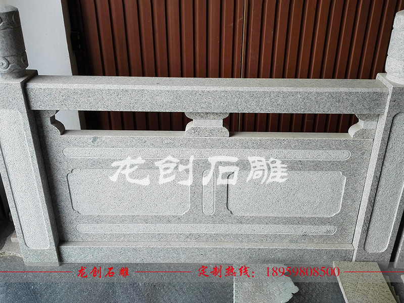 芝麻白花岗岩栏杆 石栏杆批发厂家