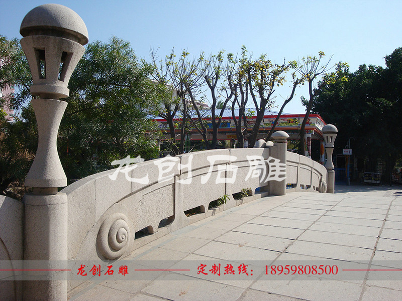 户外石材栏杆 河堤栏杆厂家