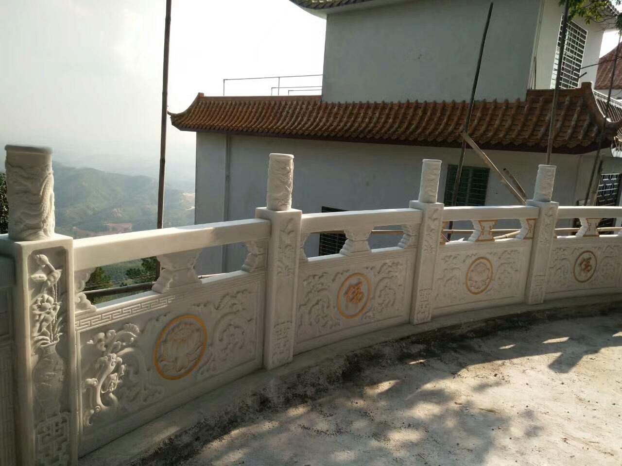 石雕汉白玉栏杆