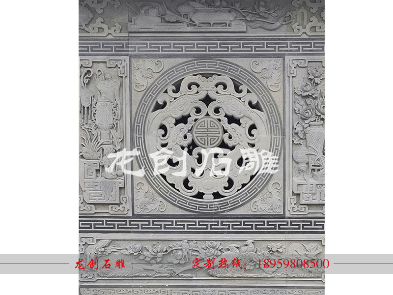 安徽省蚌埠市栖岩寺浮雕壁画安装
