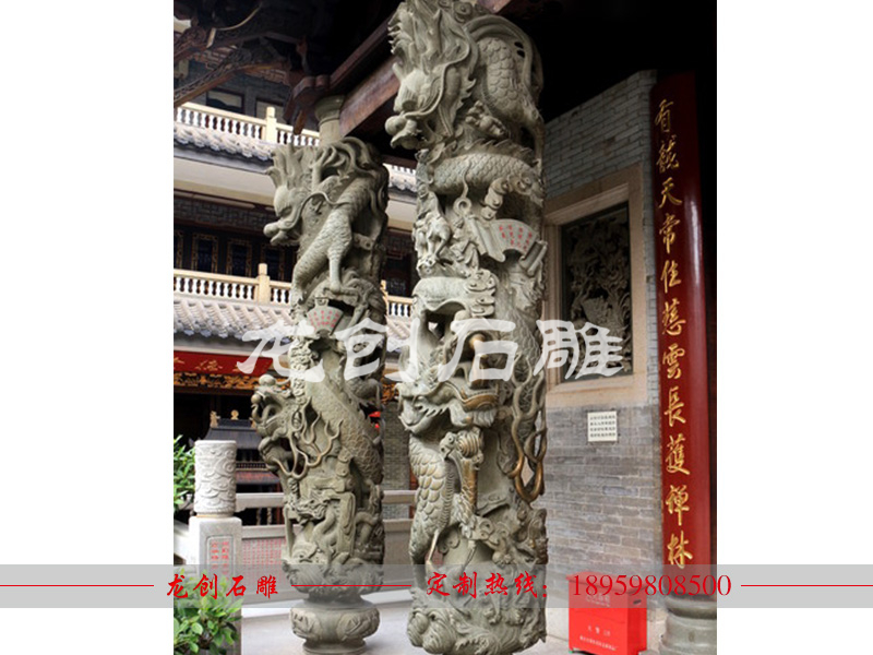 寺庙石龙柱价格如何