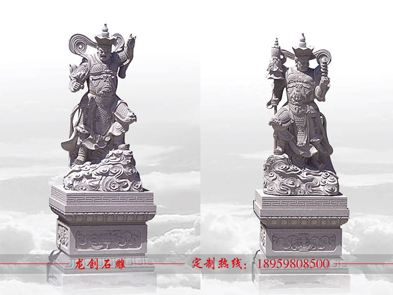 石雕四大天王哪里好 四大天王佛像厂家