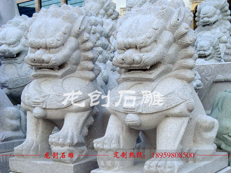 石雕狮子去哪里买 石狮子石雕厂