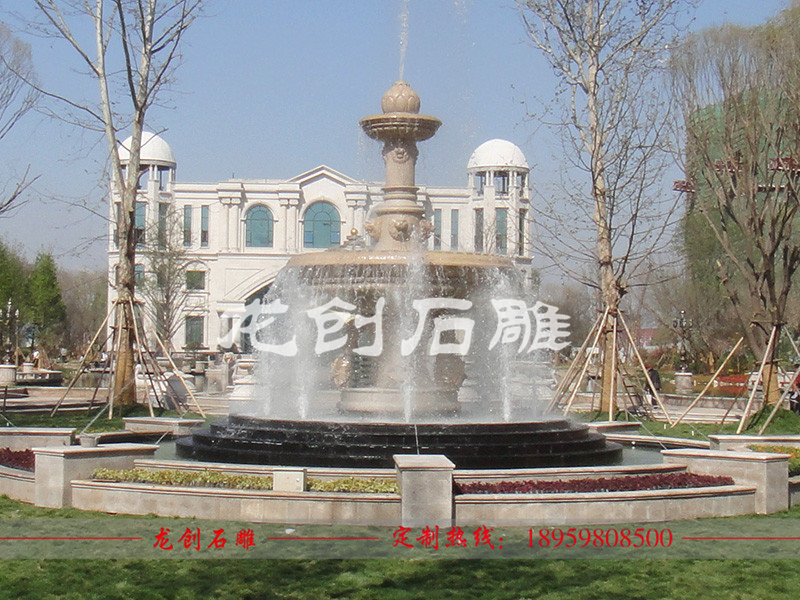 园林景观水钵