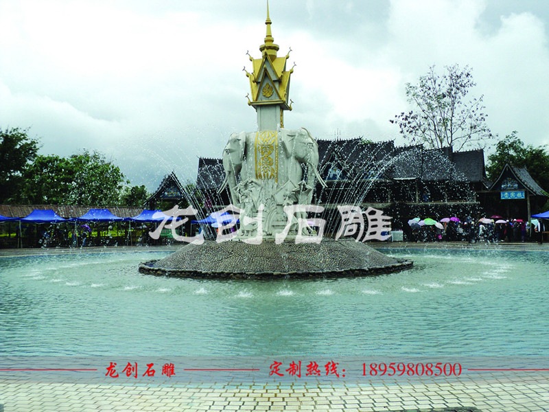 园林景观水钵