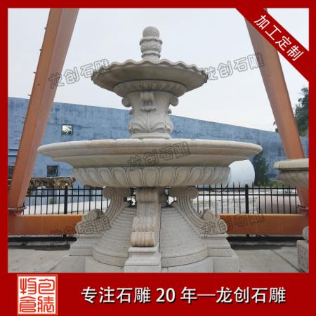 大型石雕喷泉制作 石雕喷泉厂家