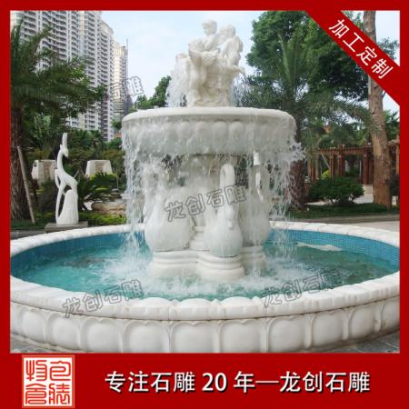 石雕水钵批发 黄锈石石雕水钵现货