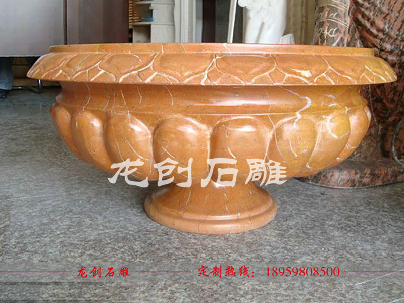 石雕花盆多少钱