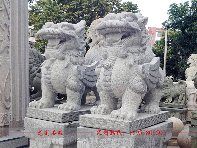 石雕貔貅制作批发厂家——龙创石雕