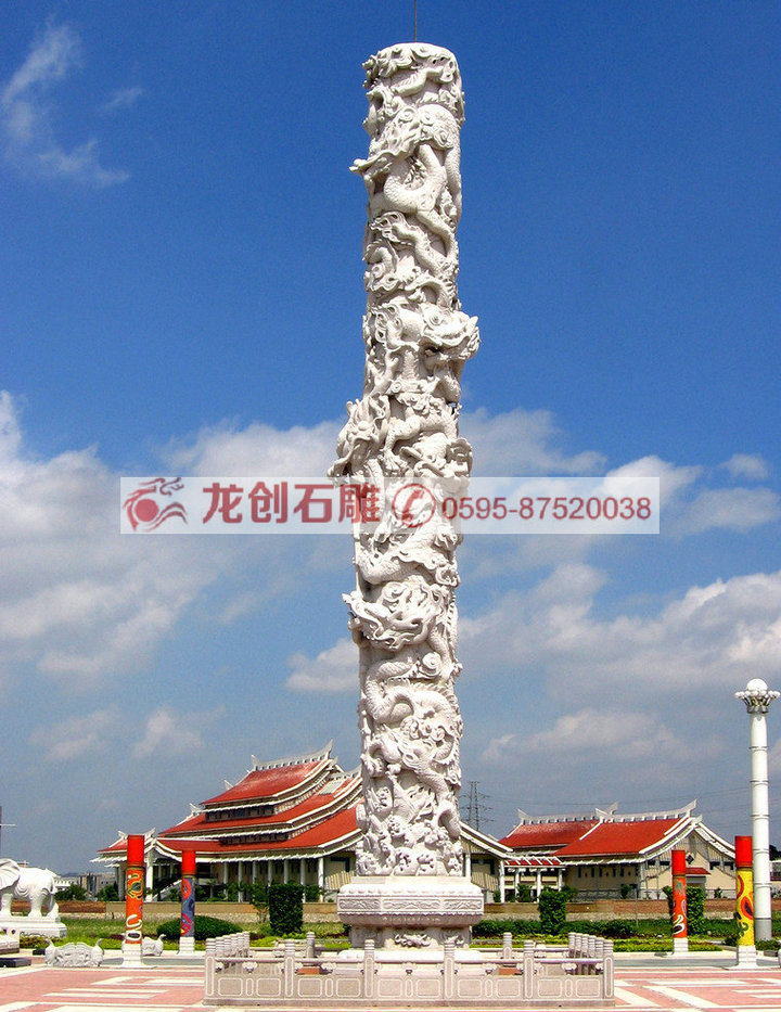 石雕盘龙柱的简单讲解