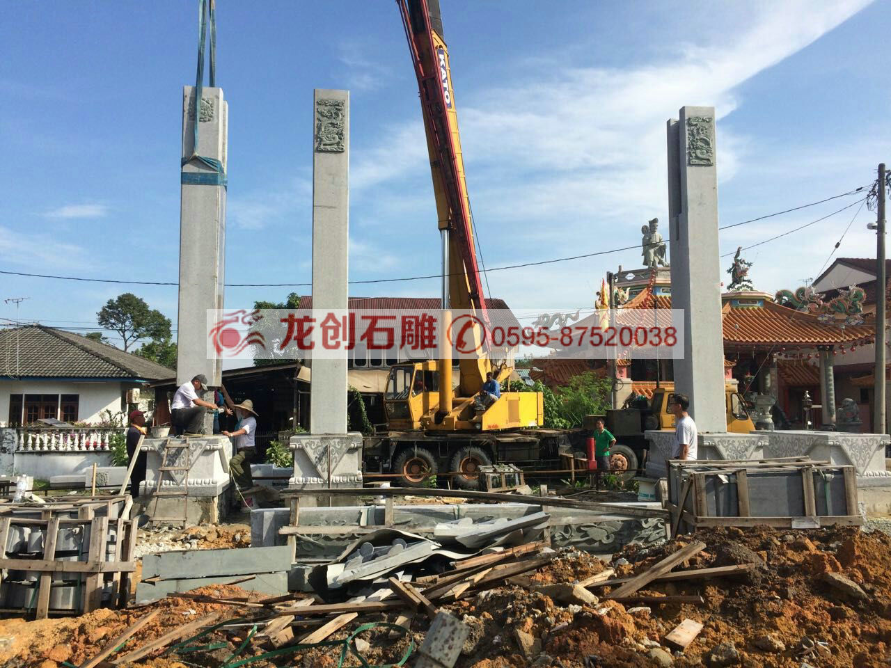 济公牌坊工程案例