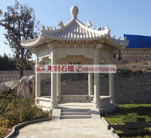 园林中不可或缺的建筑石凉亭