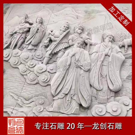 寺庙墙壁浮雕 寺庙青石浮雕价格