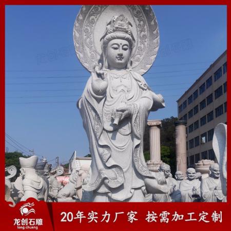 福建石雕佛像厂家 石雕观音批发