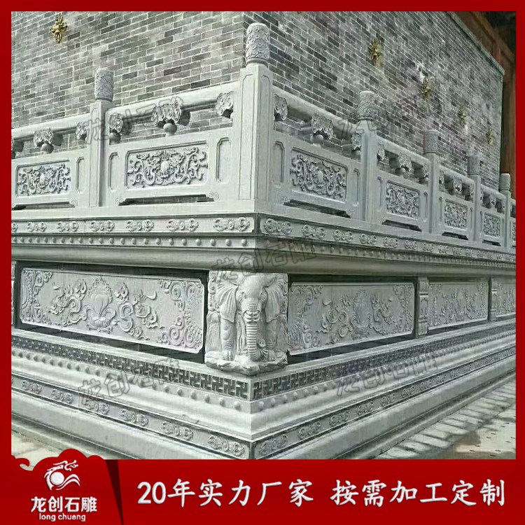 青石栏杆C (12)
